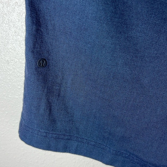 LULULEMON The Works Shorts Men 32 Blue 10” Stretch Lightweight Comfort Golf - Picture 12 of 17